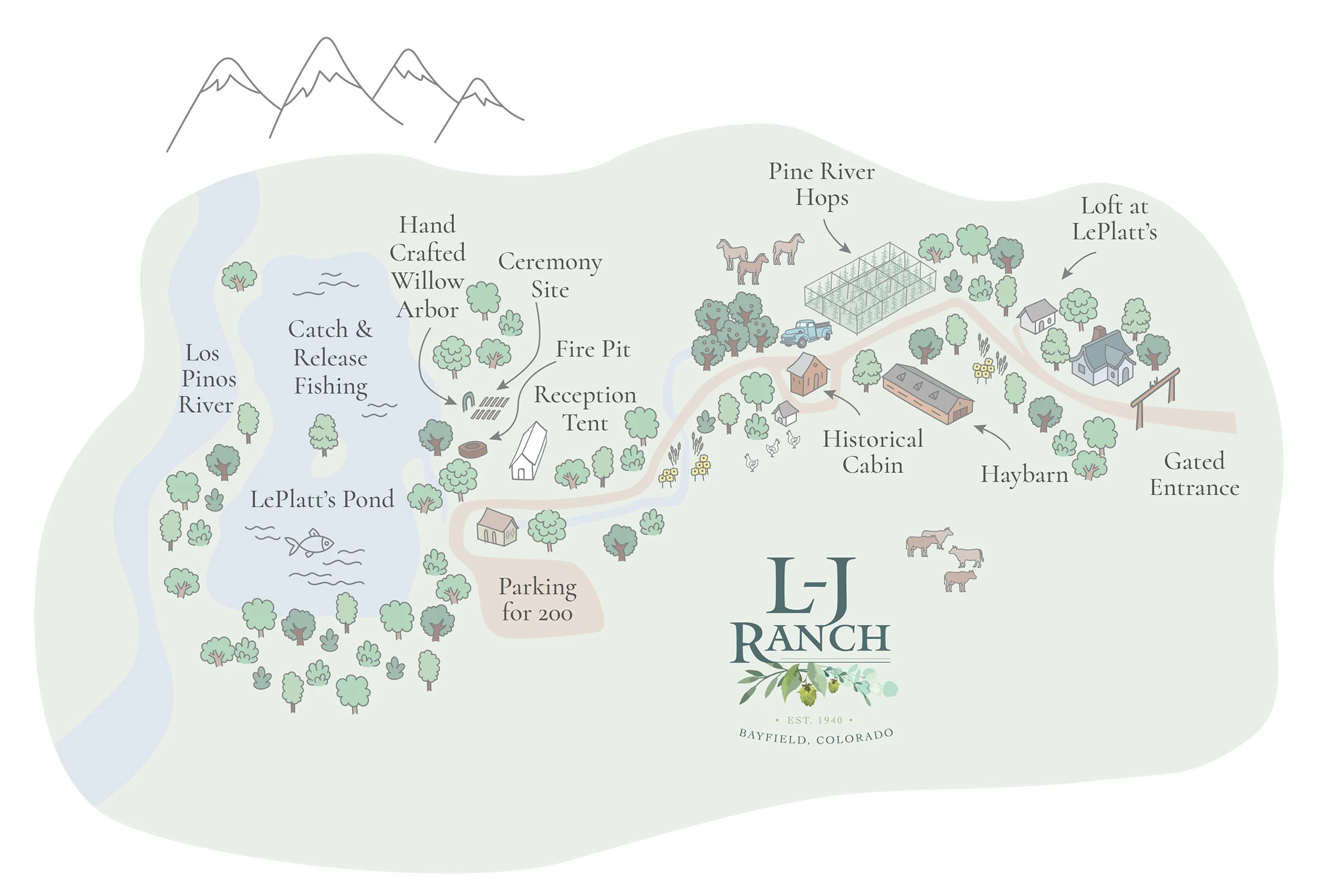 Venue Map — LePlatt's Pond